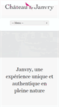 Mobile Screenshot of chateaudejanvry.com